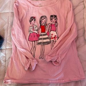 The Childrens Place Pink T-Shirt Size XL/TG 14